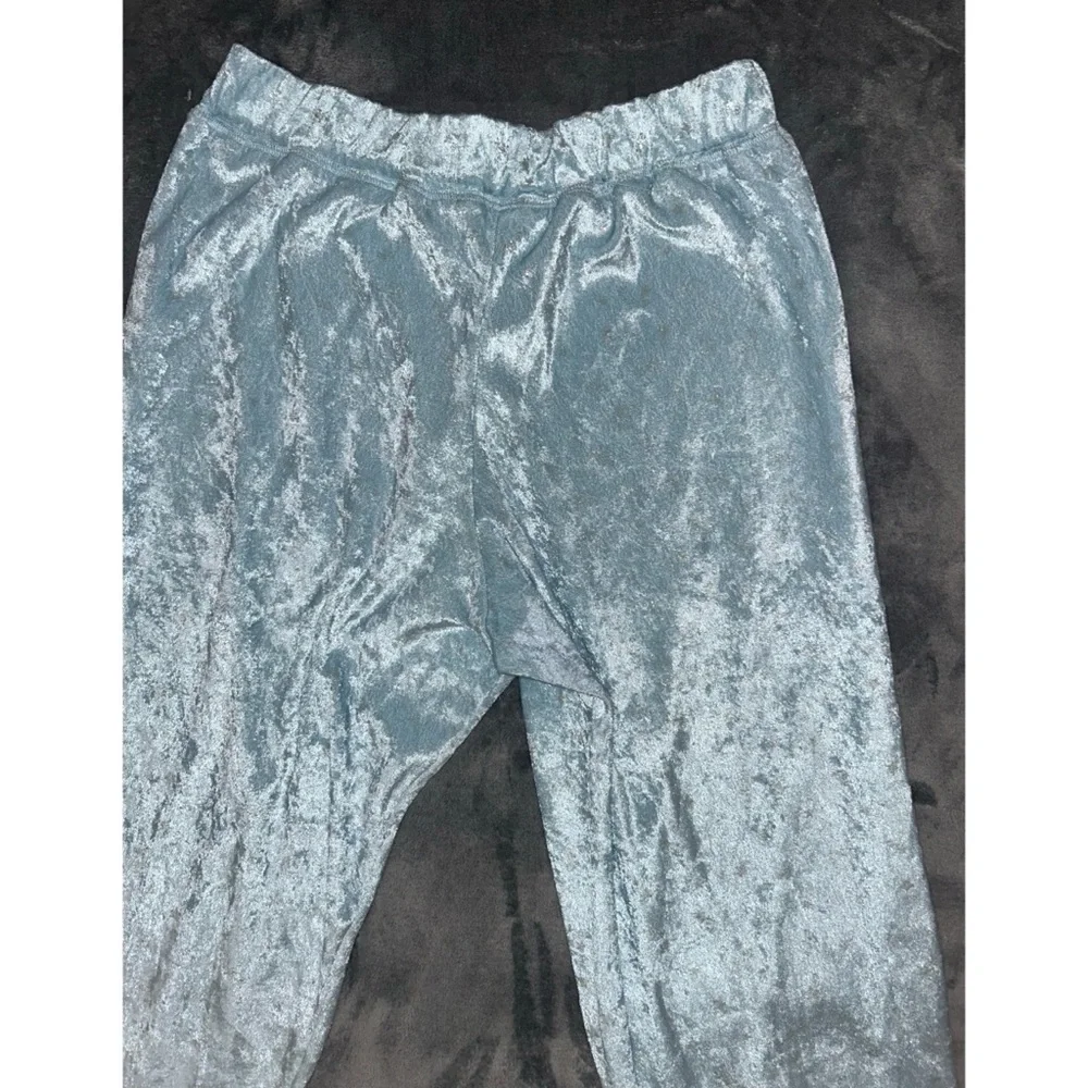 🩵 Vintage Y2K Star Velvet Sleep Pants